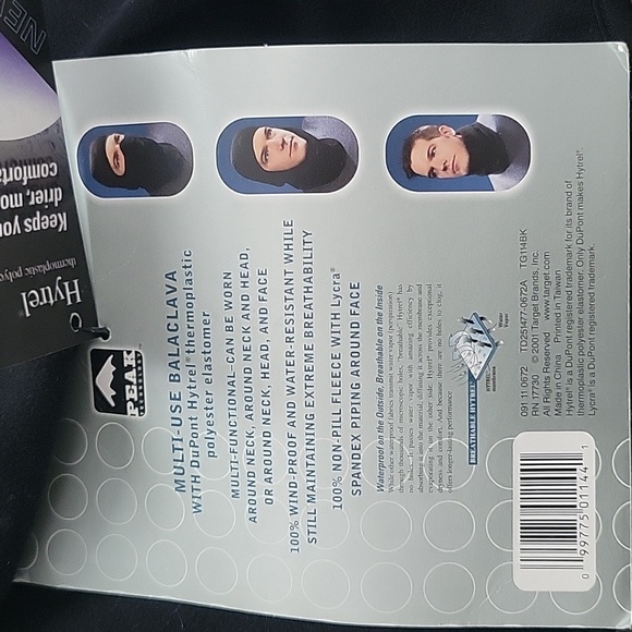 Black Balaclava Face Mask - Picture 4 of 5